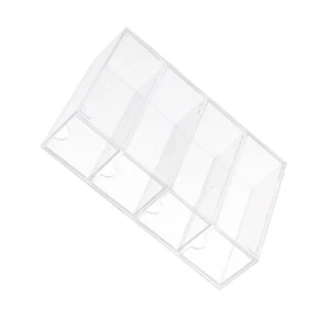 Convenient Carry Case for Glasses Plastic Clear Drawer Sunglasses Storage Box
